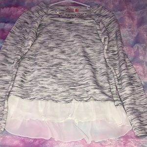 Zebra Print Long Sleeved Sweater